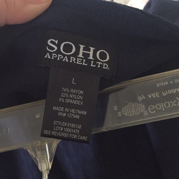 Soho Apparel Pencil Skirt - Picture 4 of 4